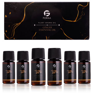 Belly Drainage Ginger Oil, 6Pcs 10ML, Slimming Tummy Ginger Oil, Natural Drainage Ginger Oil , Lymphatic Drainage Ginger Oil, Anti Aging Oil